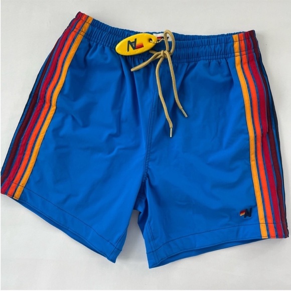 Aviator Nation 5 Stripe Board Shorts 29 NEW - Picture 2 of 4